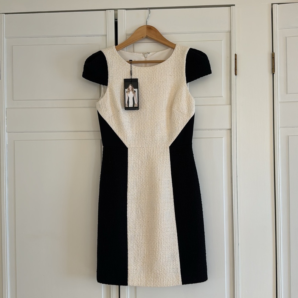 NWT Anthropologie 4.collective Black & White Dress
